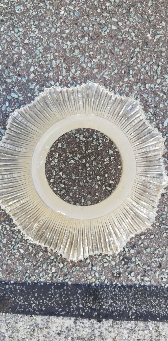 Lampenschirme: Alter Lampenschirm aus Glas – Gebraucht aus Thun von Matthias72 2