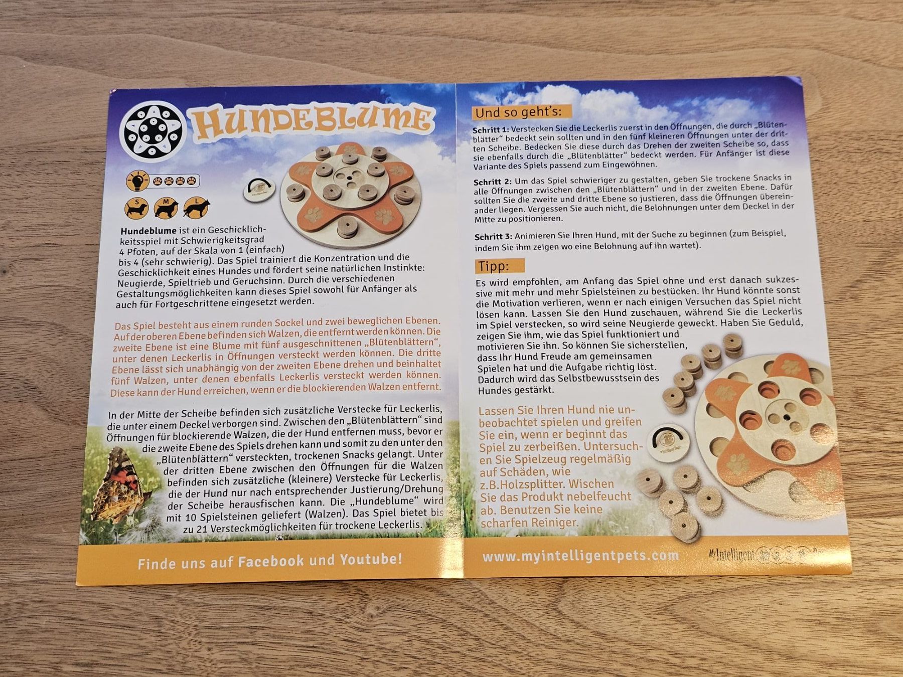 Spielzeuge: Intelligenz Spielzeug Hund Dog's Flower – Neu (gemäss Beschreibung) aus Matzingen von C.Gfeller 4