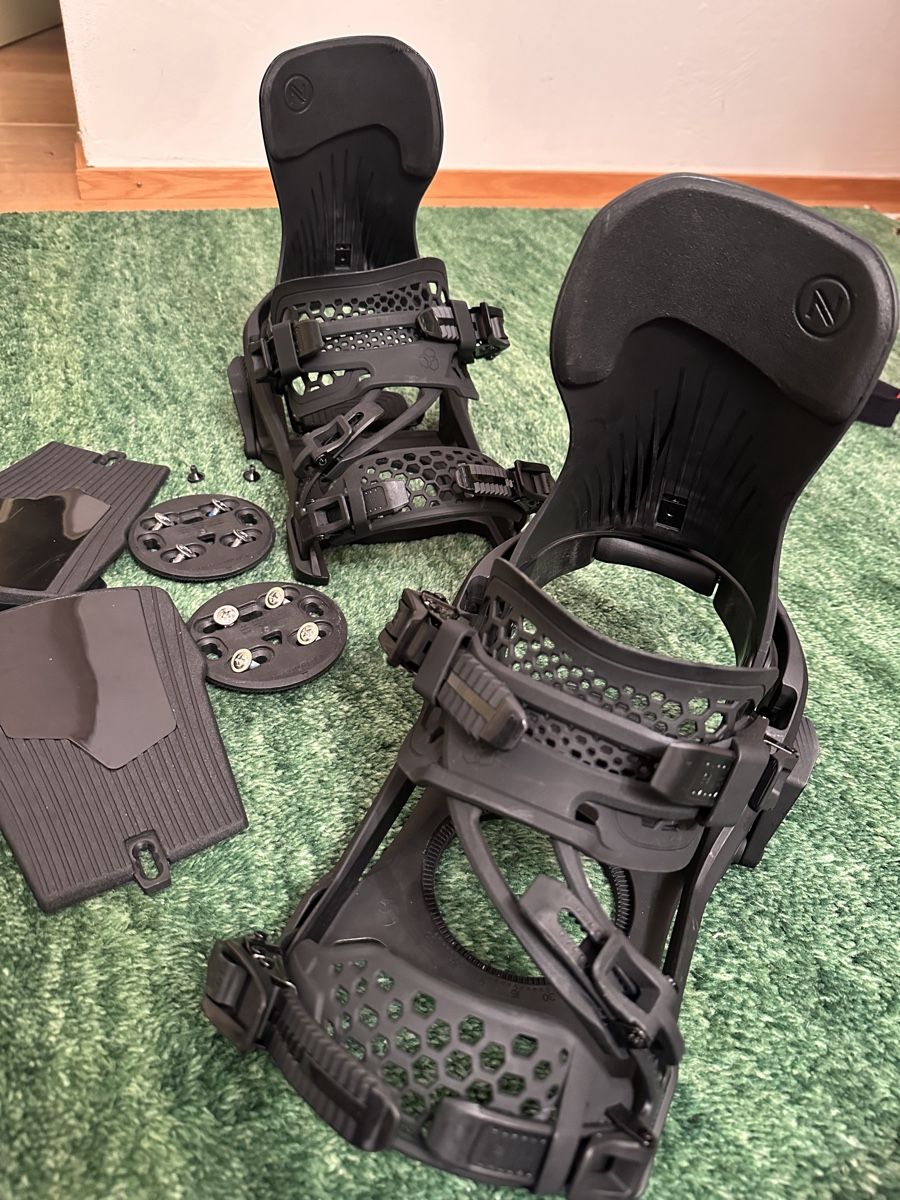 Macchine rilegatrici: Nidecker Supermatic Snowboardbindung; Gr. XL – Usato da Hettlingen venduto da Nonnenhase 1
