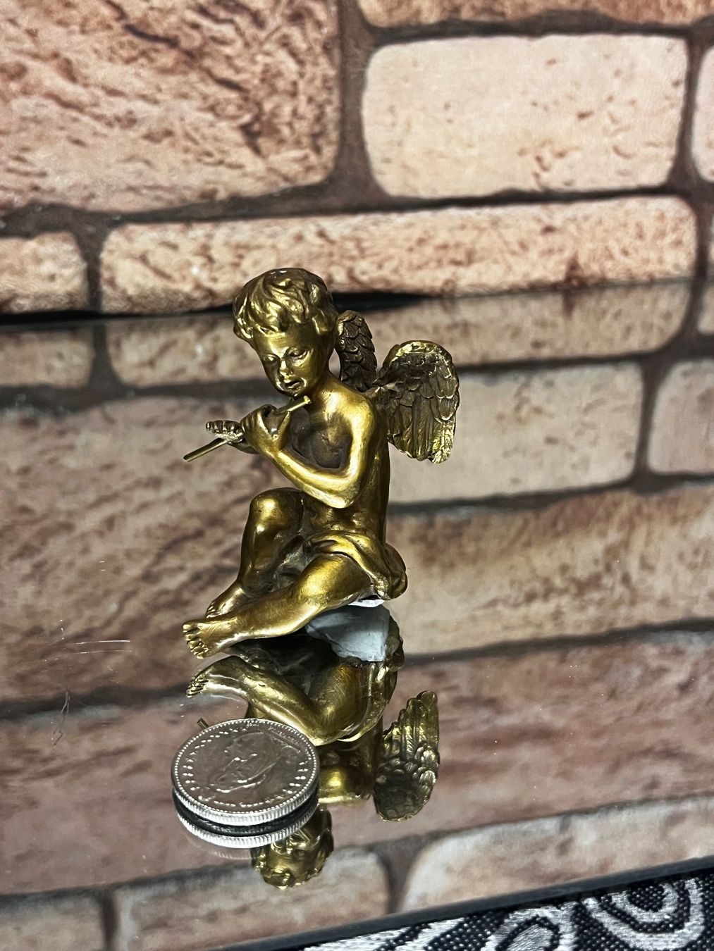 Sculture & Statue: Schöne Messing/Bronze Engel Figur – Usato da Oberengstringen venduto da Cici7 7