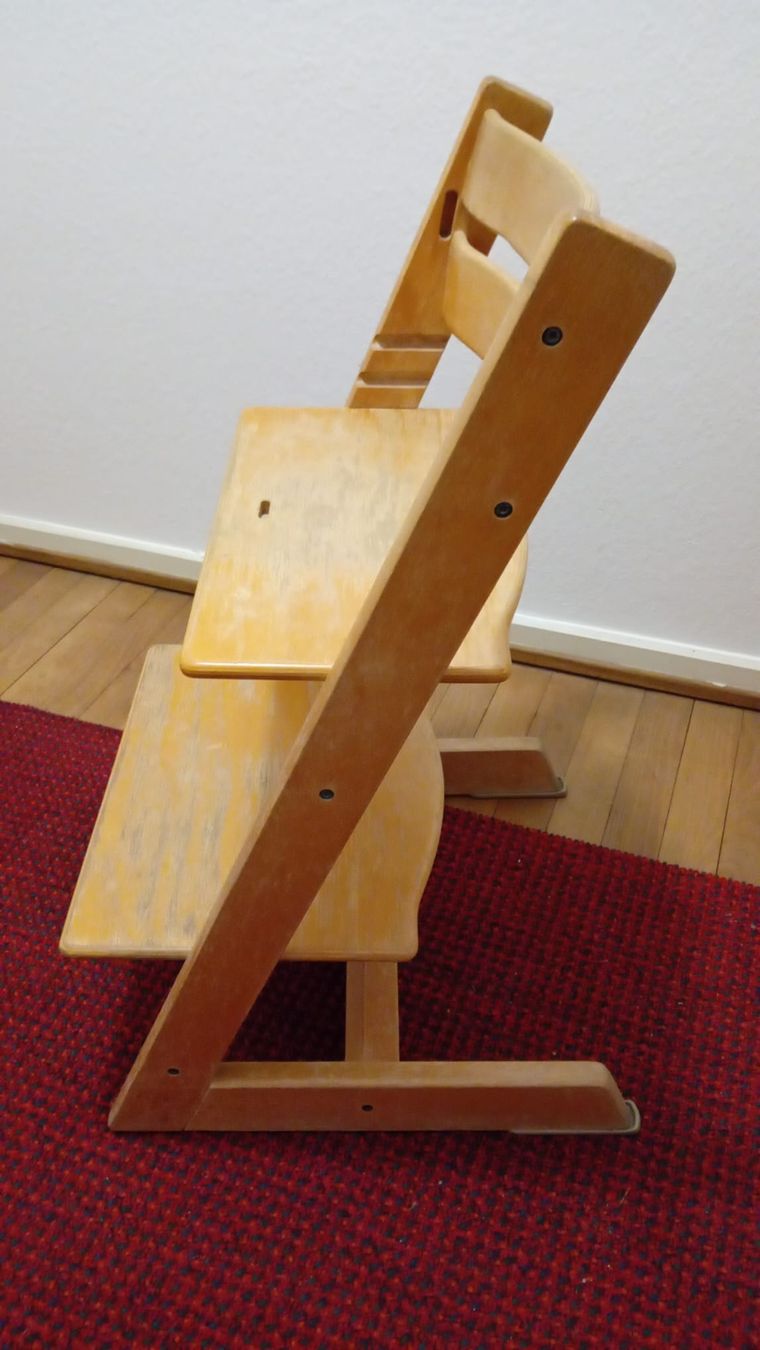 Stokke Hochstühle: Stokke Tripp Trapp Holz – Gebraucht aus Basel von Whambam 1