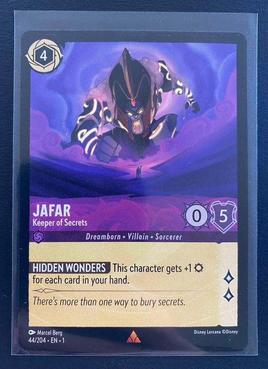 Lorcana JAFAR 44/204 EN-1 Rare (Usato) a Lugano per CHF 0.9 – con ...