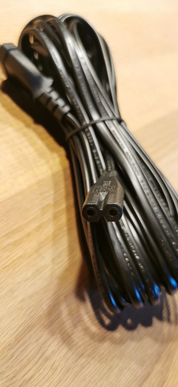 Cavi: Netzkabel mit 2-poligem Stecker 10m extra lang – Nuovo e nell'imballaggio originale da Wuppenau venduto da Gemini121021 1