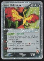 Pokémon Rocket's Moltres ex 100/109 Team Rocket Returns Engl