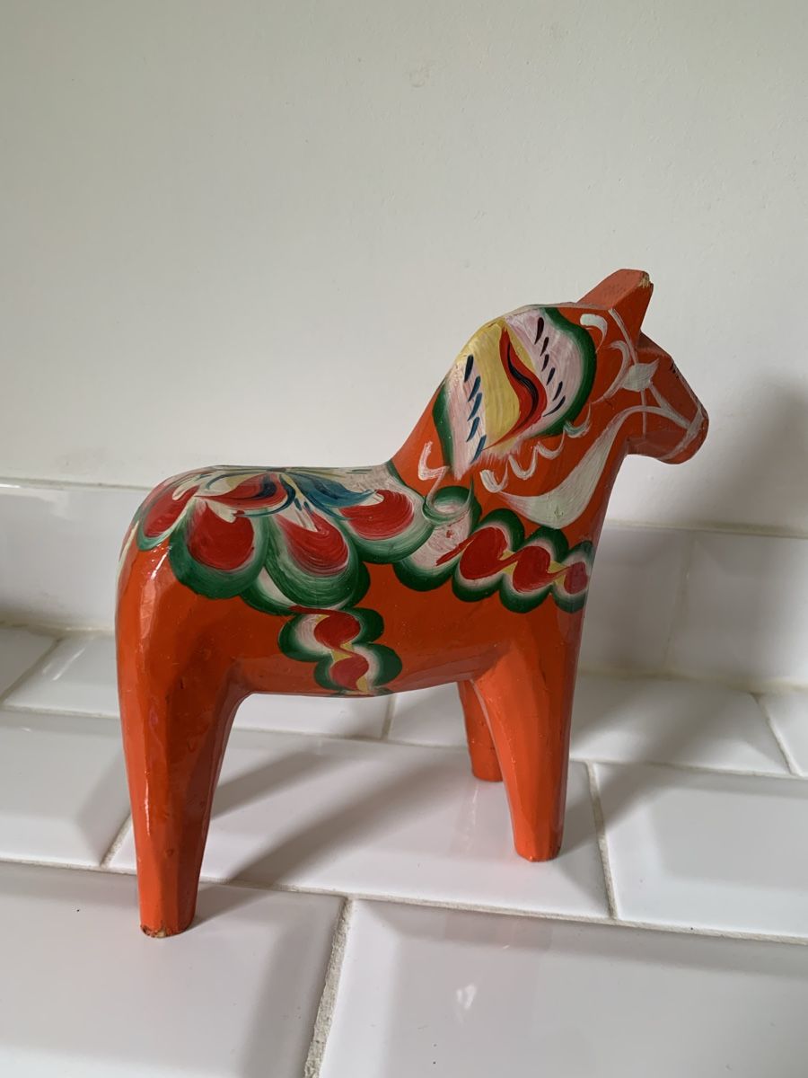 Statuette: Cheval Dala Suède vintage  – Usato da Montreux venduto da Barber_Swiss_Vintage 1