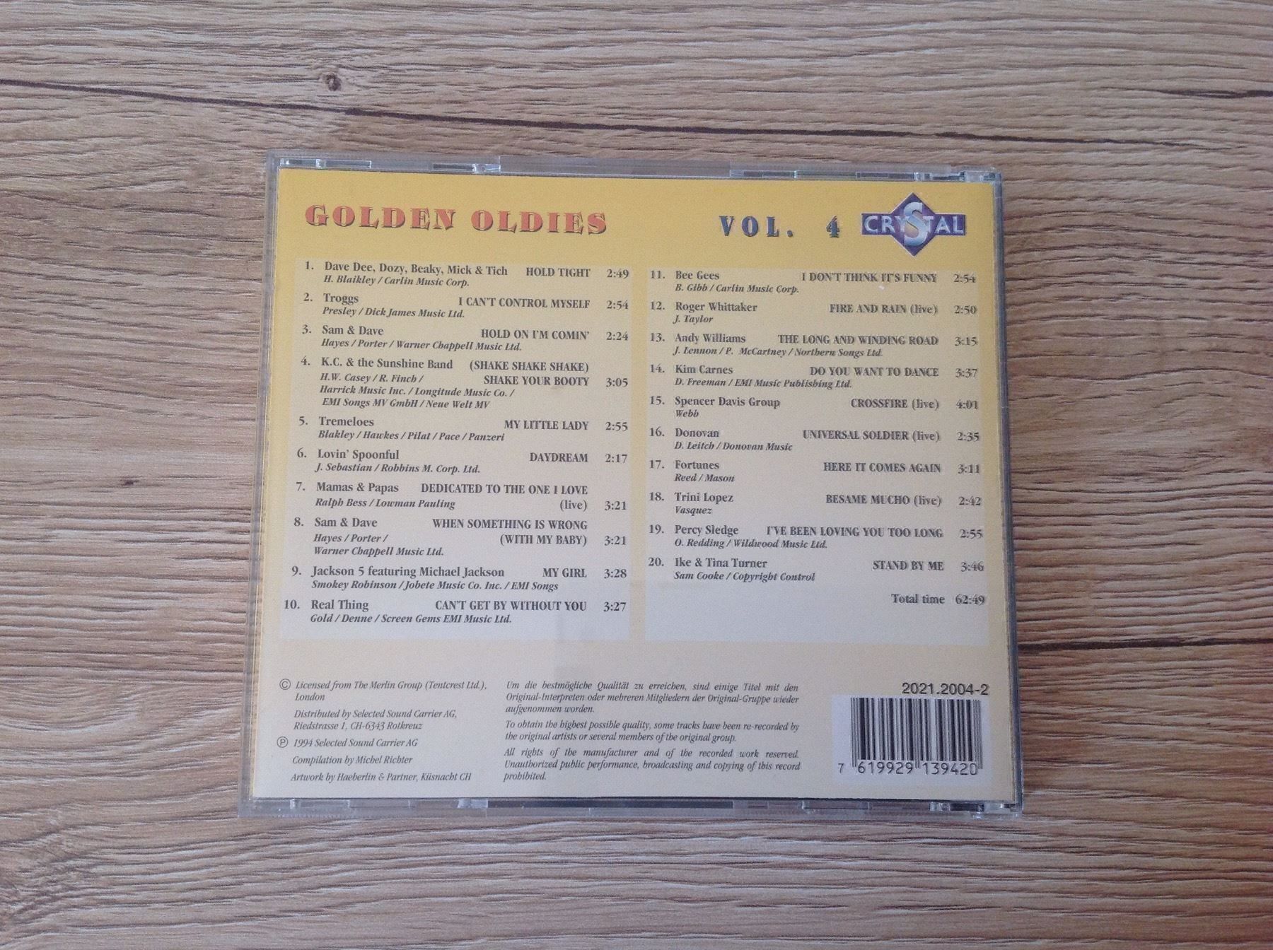 CD: CD Golden Oldies VOL. 4 – Usato da Glattbrugg venduto da riseca 1