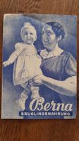 Berna Säuglingsnahrung Broschüre 1933 historisch alt