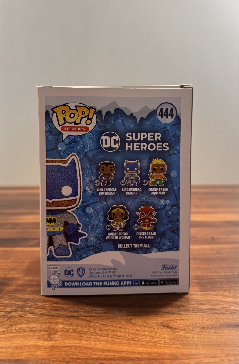 Funko Statuette: Funk Pop! Gingerbread Batman #444 – Nuovo e nell'imballaggio originale da Meggen venduto da damu14 2