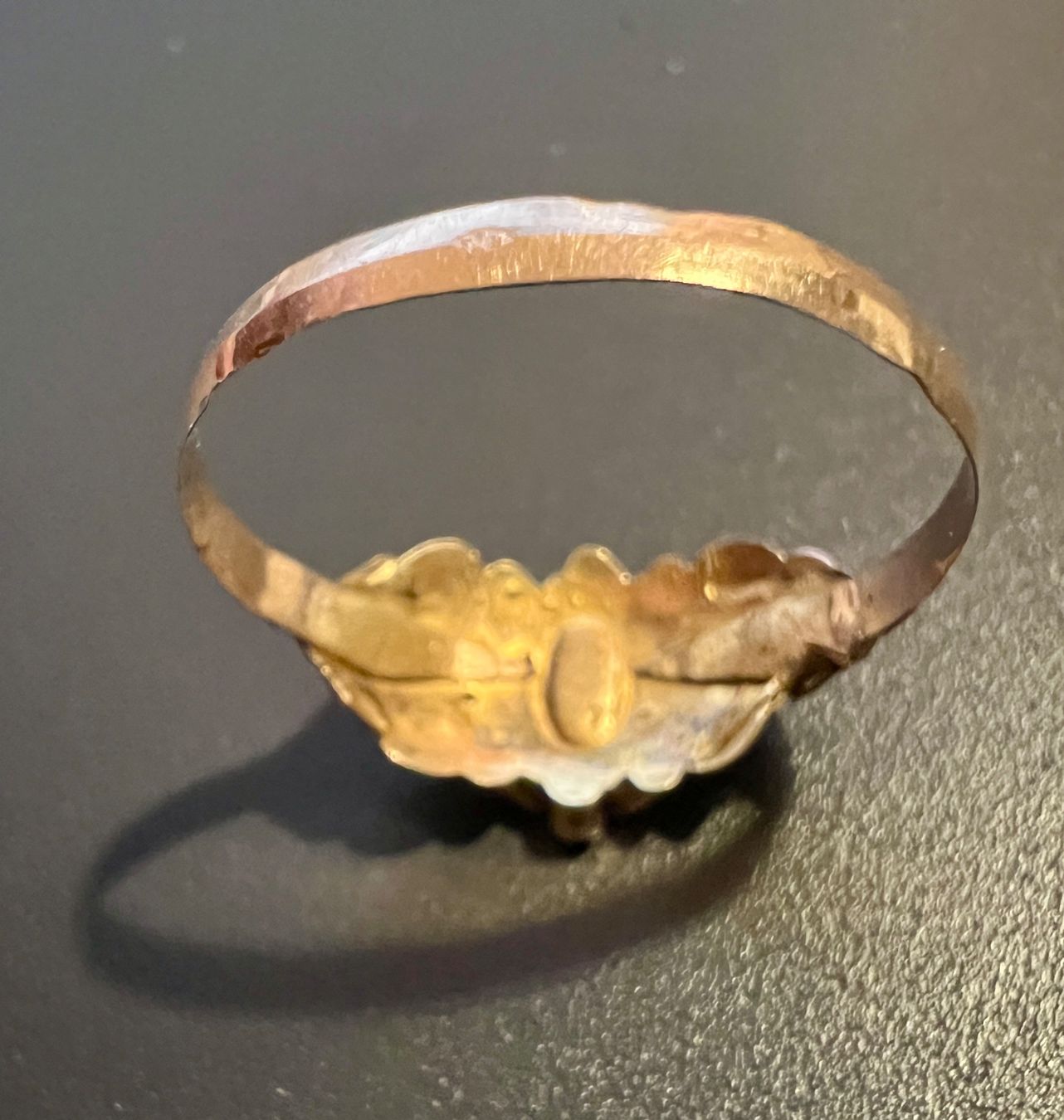 Bagues: Antiker Gold-Ring 18K mit Farbsteinen – D'occasion à Chur par Penting1935 5