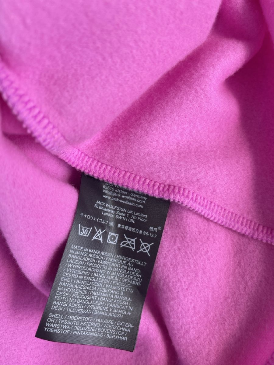Jack Wolfskin Giacche: Jack Wolfskin Fleece Pulli,MPink - Neu mit Etiket – Nuovo e nell'imballaggio originale da Riehen venduto da markstre11 2