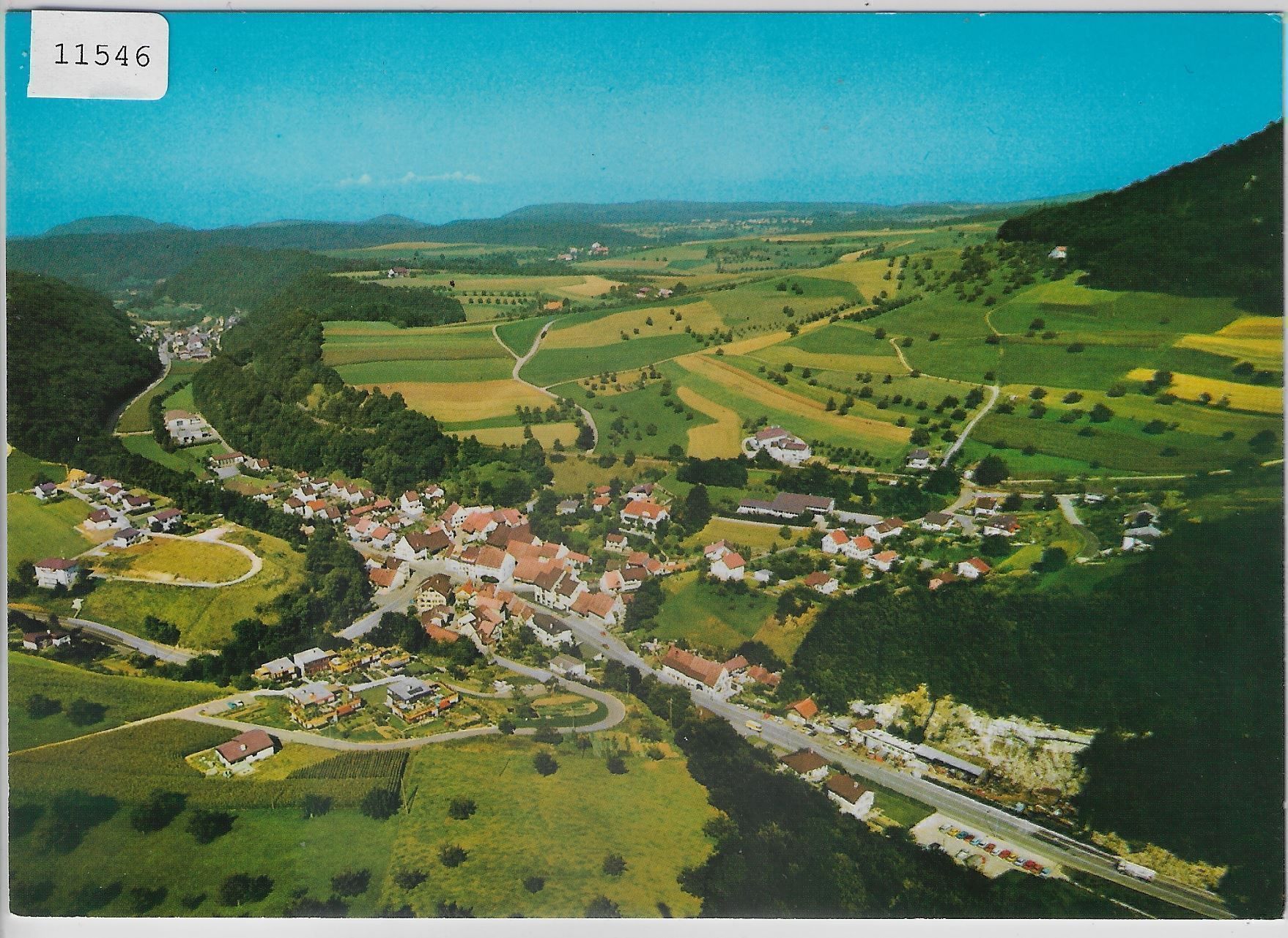 Cartoline postali: Flugaufnahme Buckten BL – Antico da Ettingen venduto da Kartenplanet