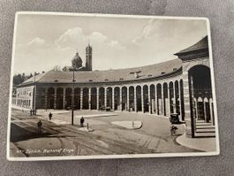Zürich Bahnhof Enge 30er Jahre interessante Karte