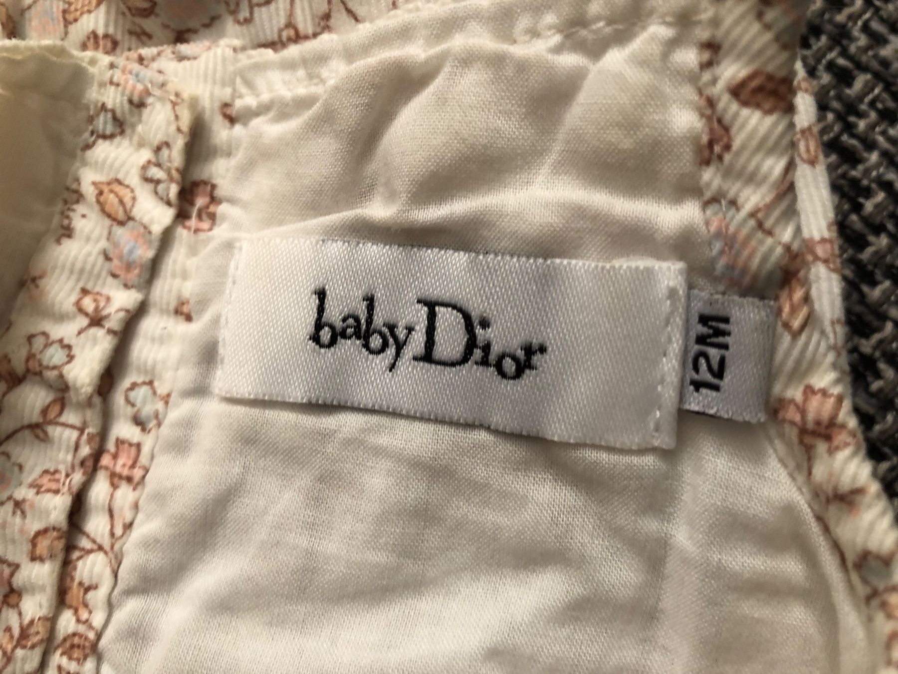 Unterwäsche: Baby DIOR Body, Gr. 74 – Neu (gemäss Beschreibung) aus Langnau am Albis von snla_scc9 2