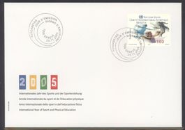 2004, FDC, Internationales Jahr des Sports/der Sporterziehun
