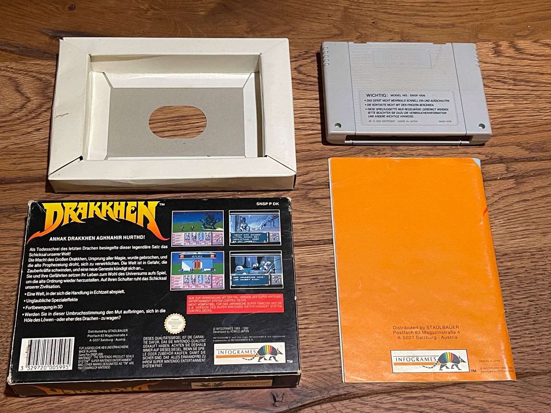 Nintendo Spiele: Drakkhen SNES OVP mit Anleitung! – Gebraucht aus Zuerich von Dorsi 1