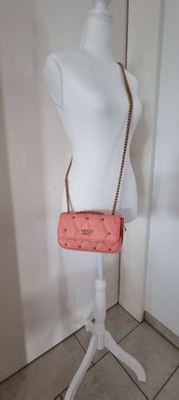 Guess Triana Mini Umhängetasche koralle
