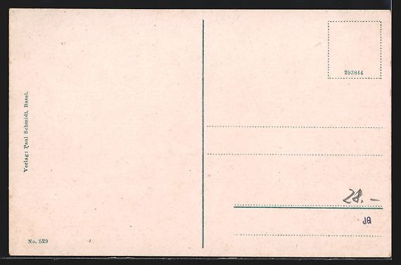 Cartoline postali: Buchs im Rheintal, Blick gegen Hotel Rha – Usato da Berlin venduto da bartko-reher 1