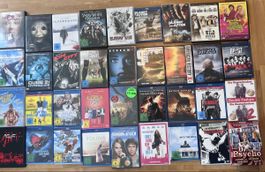 Sammlung von 11 Blu-rays & 25 DVDs