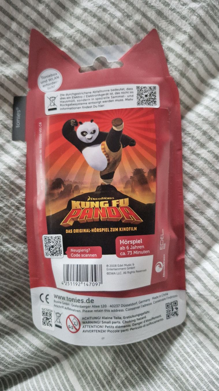 Audiolibri: Kung Fu Panda Tonie, OVP – Nuovo e nell'imballaggio originale da Schwellbrunn venduto da PalimPalim03 1