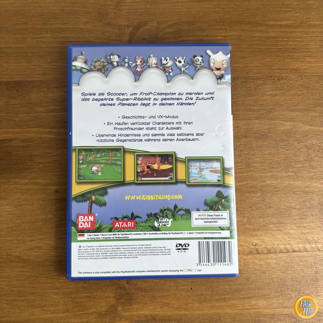 Bandai Spiele: PS2 Ribbit King Bandai – Gebraucht aus Luzern von fairflip 2