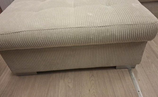 Sofas: XL WOHNLANDSCHAFT SAMTKORD CREME! 1299.- – Neu und originalverpackt aus Recherswil von Moebel_Outlet 4