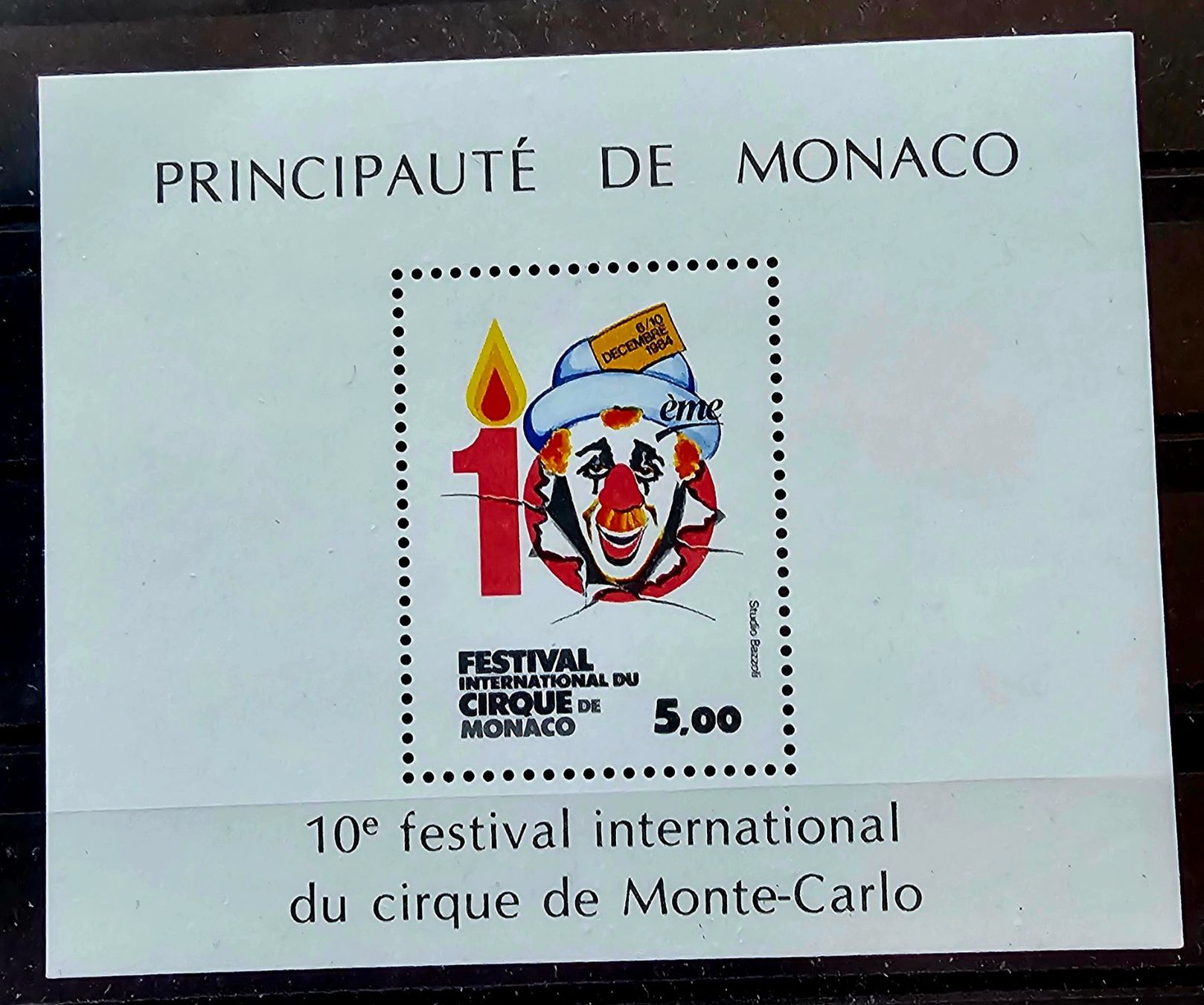 Alle Briefmarken: MONACO  bloc ** 1984 – Neu (gemäss Beschreibung) aus Les Valettes von Nuba1