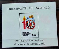 MONACO  bloc ** 1984