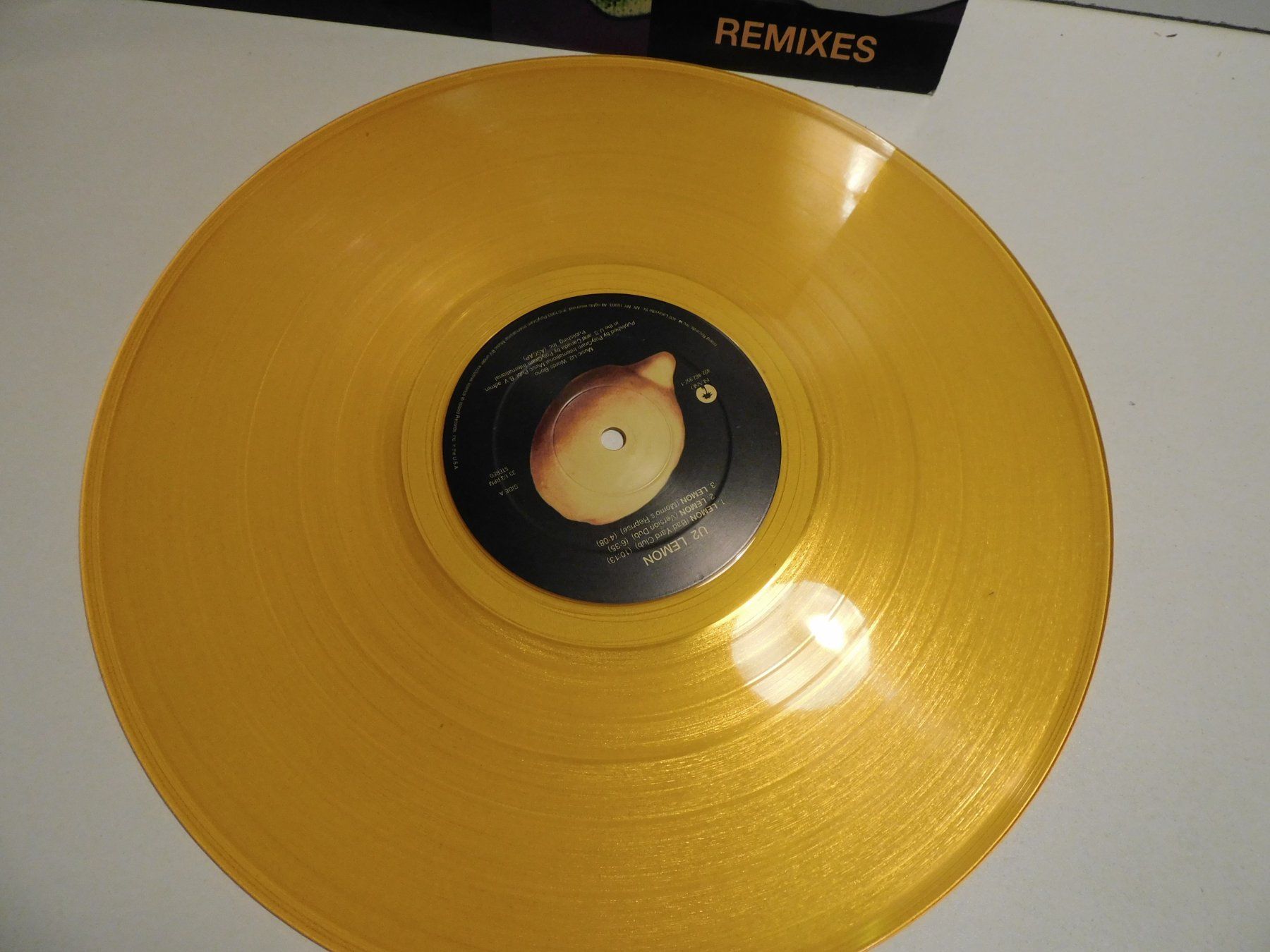 Vinyles: LP - U2 - Lemon -  Schallplatte - Remixes     LP – D'occasion à Sursee par 76 2