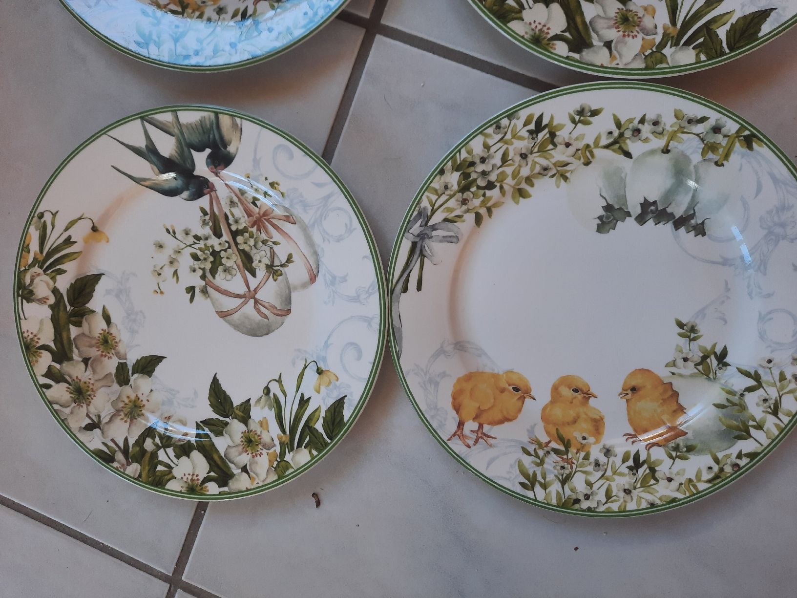 Piatti: 6 anciennes ASSIETTES à dessert – Usato da Le Locle venduto da marylise01 3