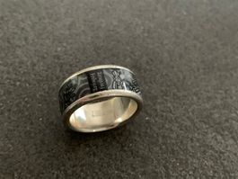 ZEBRA Ring Silber  FRIBOURG / FREIBURG