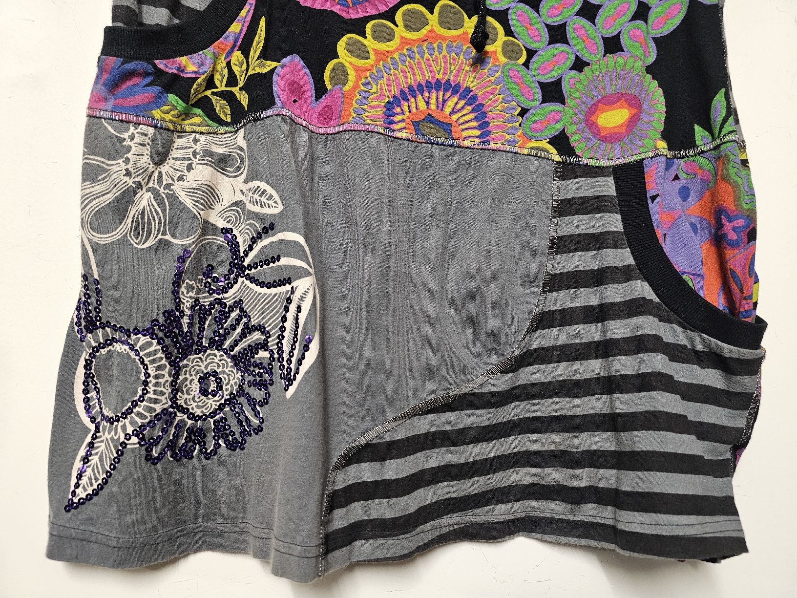 Desigual Gonne: Jupe Desigual/Originale/Multicolore/Stylée/Coton/Taille:40 – Nuovo (secondo la descrizione) da Basel venduto da Paloma6261 8