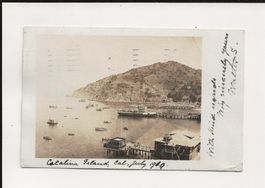 AK 1920 Catalina Island  CA/USA  (nahe L.A. ) Fotokarte