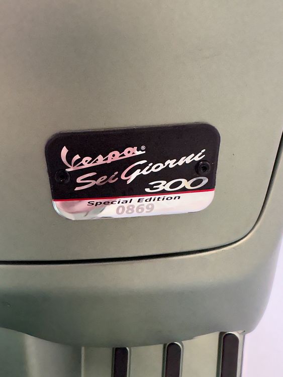 Piaggio Vespa Gts Sei Giorni Jg Ab Top Kaufen Auf Ricardo