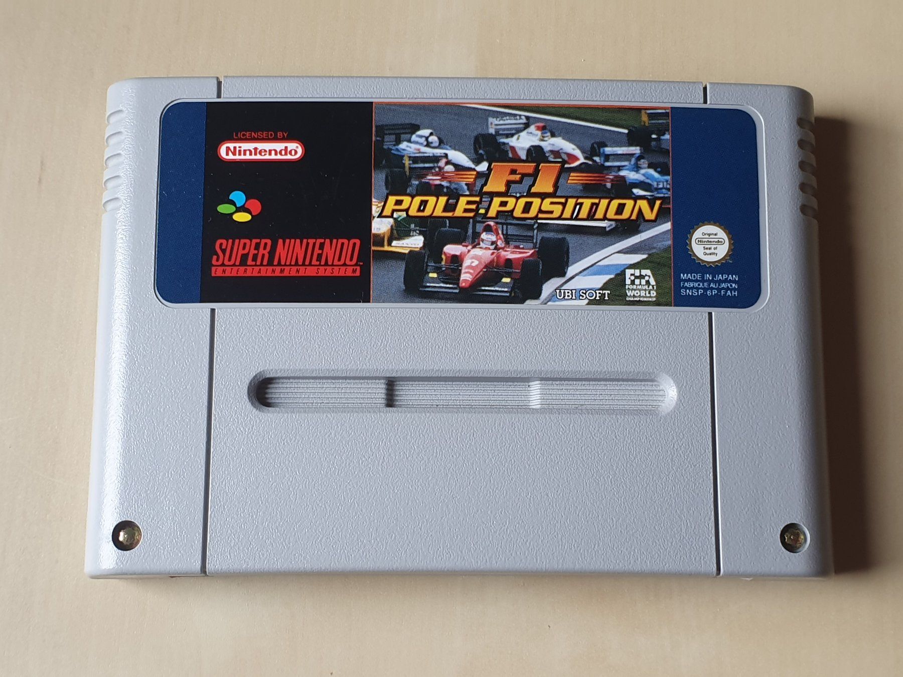Nintendo Giochi: F1 Pole Position – Usato da Stansstad venduto da collectorsshop