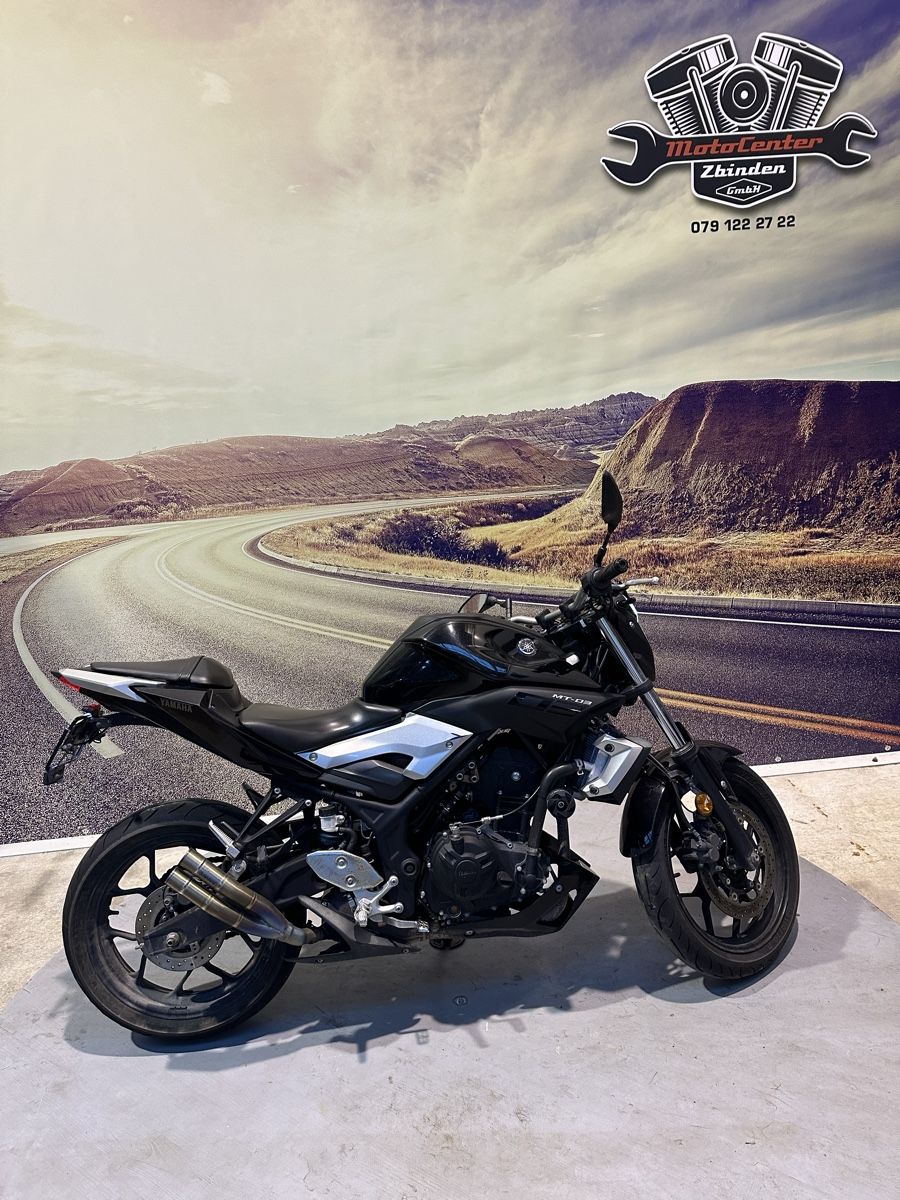 Yamaha Strada: Yamaha MT03 JG 2017 ab 1999.00 – Usato da Liebistorf venduto da motocentergmbh