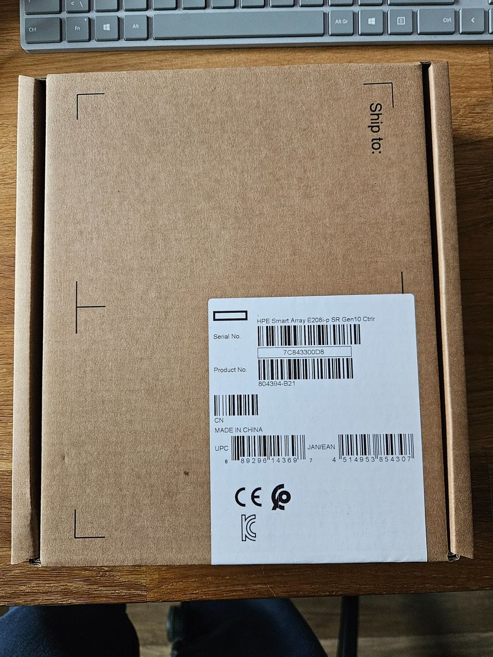 Hewlett Packard Server: HPE Smart Array E208i-p SR Gen10 Controller, Neu, unbenutzt – Neu (gemäss Beschreibung) aus Rickenbach SO von buyout 1