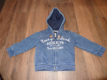 Veste à capuche Mayoral bleu taille 18mois  86 cm