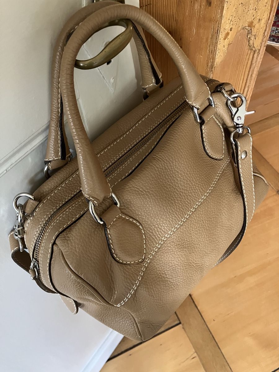 Borse da donna: Abro Bowling Bag Umhängetasche camel – Usato da Bern venduto da robertch 1