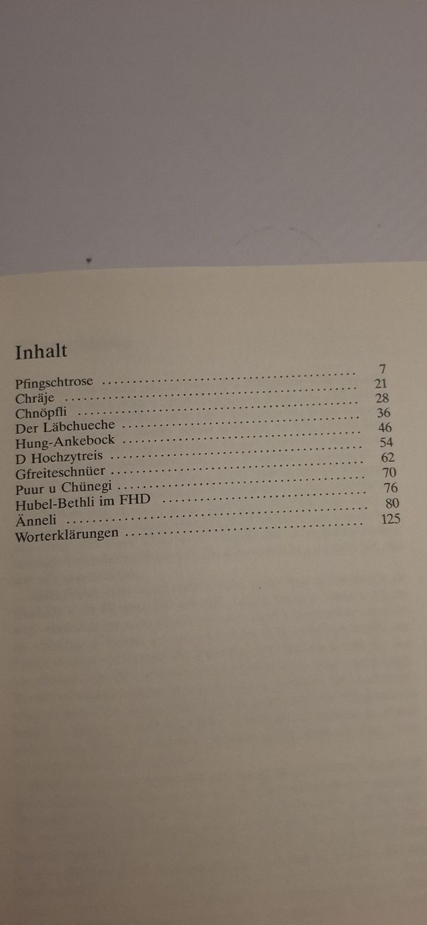 Bücher: Elisabeth Baumgartner: Chnöpf u Blüeschtli - Mundart  – Gebraucht aus Thun von BeoTurbo 3