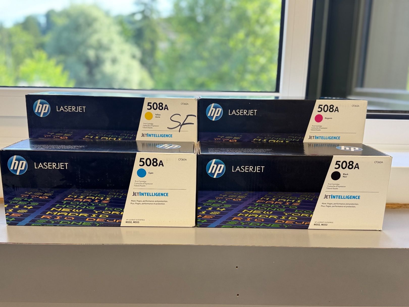 Cartucce per stampanti & toner: HP Toner CF361A | HP LASERJET 508A – Nuovo e nell'imballaggio originale da St. Gallen venduto da FILTROX-IT