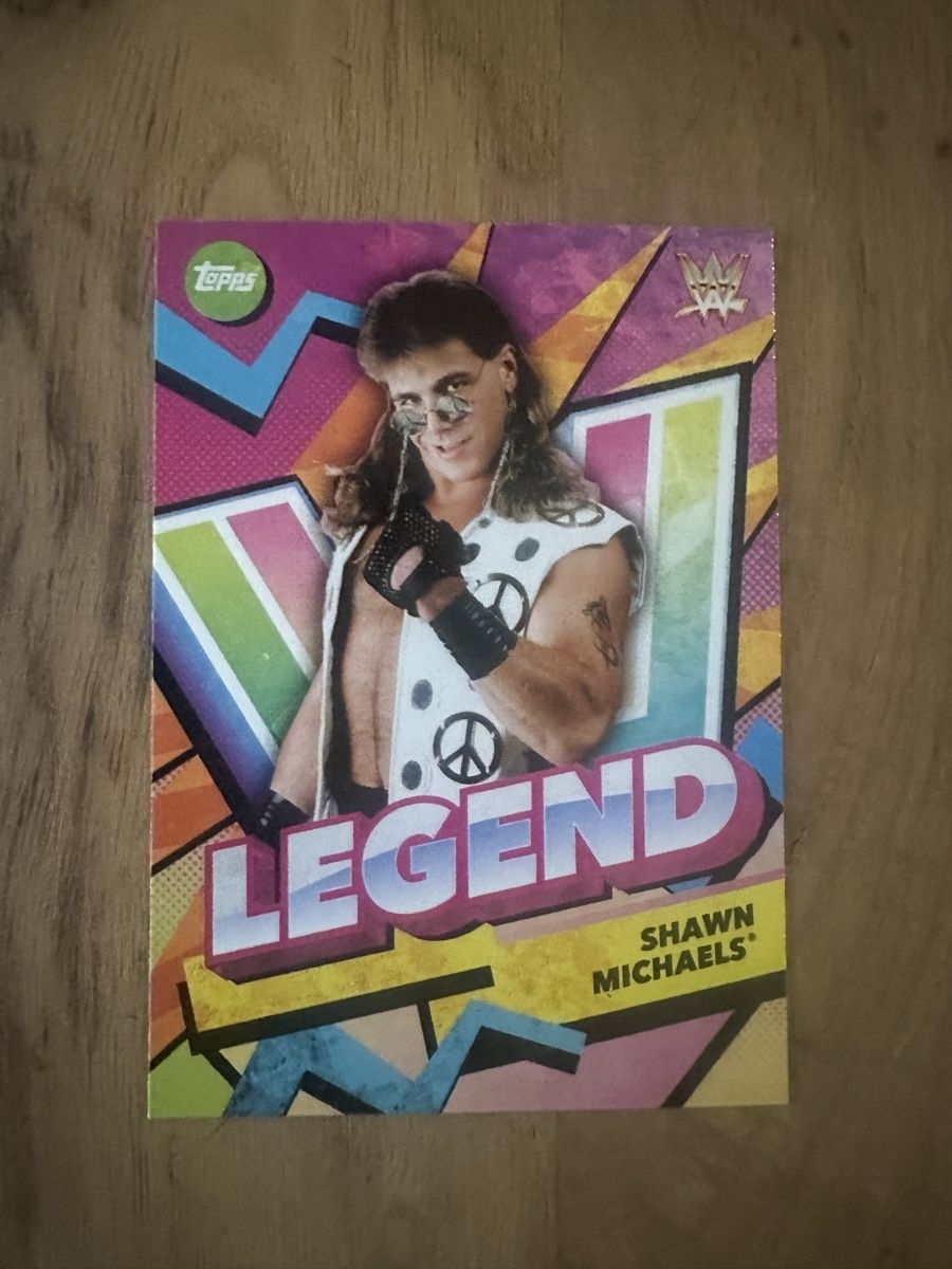 Topps Carte collezionabili: Shawn Michaels WWE Topps Legend – Nuovo (secondo la descrizione) da Luzern venduto da LuzernTCGLab