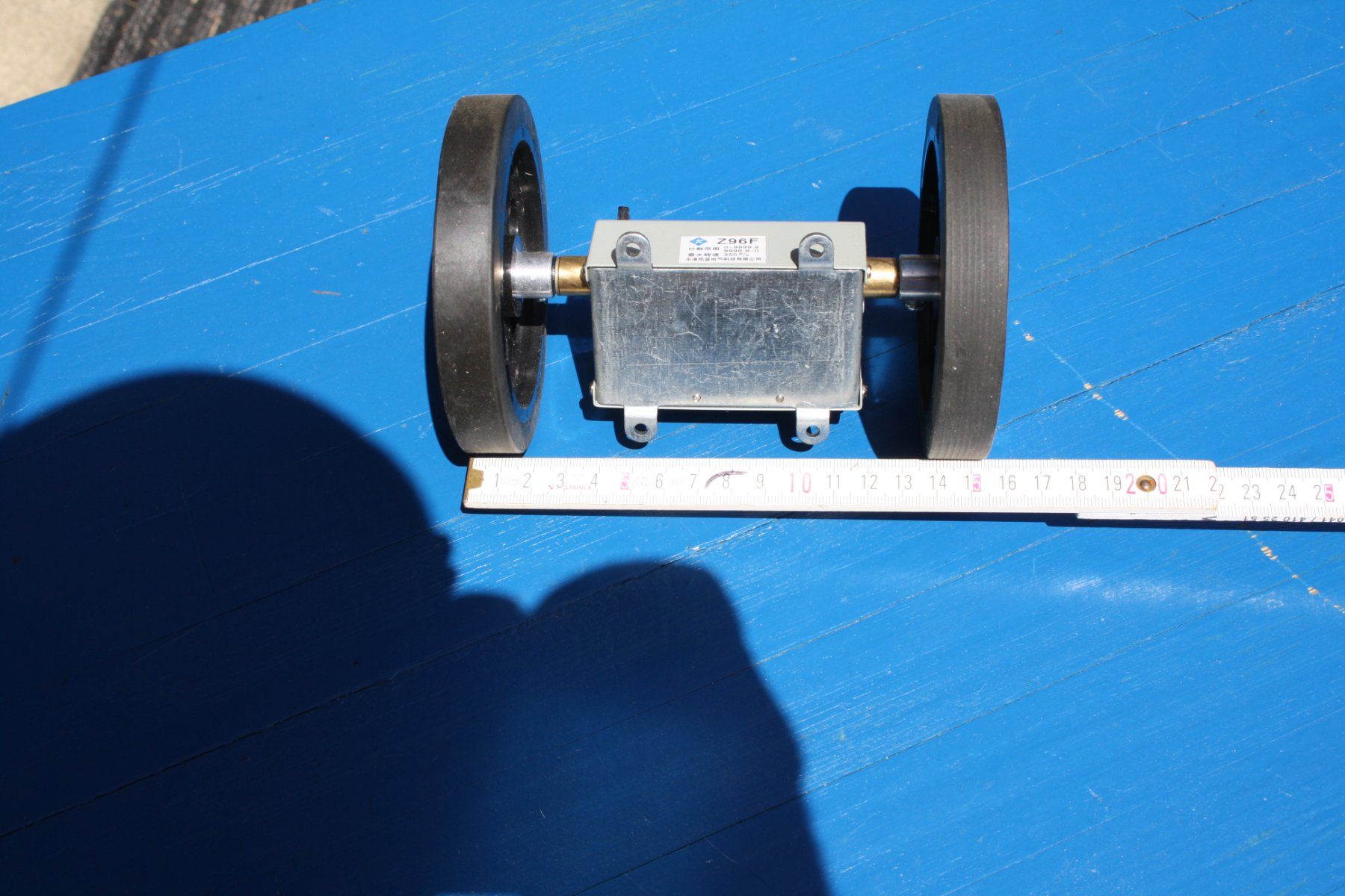 Messen: LÄNGENZÄHLER MIT MESSRAD ROLLENZÄHLER METER – Gebraucht aus Wauwil von Pneuedy 6