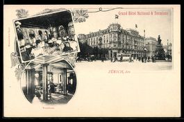 Zürich, Grand Hotel National, Terminus,