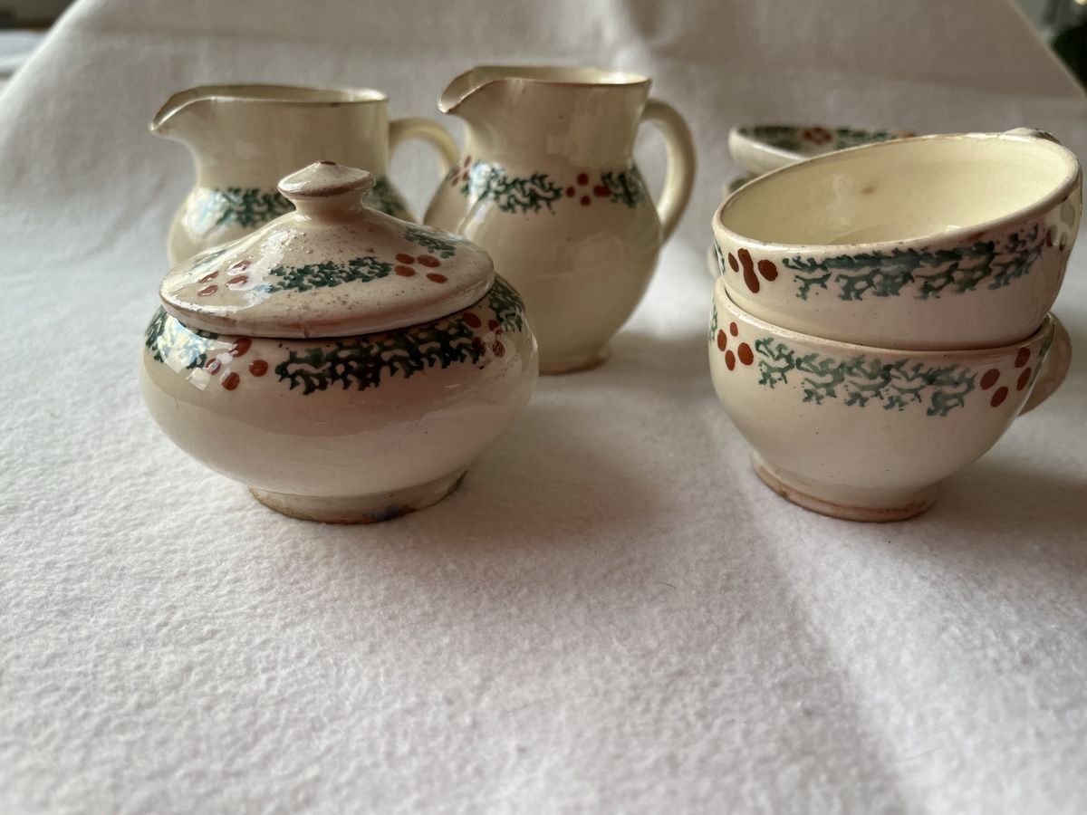 Spielzeuge: Vintage Puppengeschirr Keramik Mini-Kaffeeservice – Gebraucht aus Oberönz von Nobs-Bern 2
