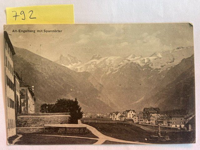 Cartoline postali: alte Ansichtskarte Alt-Engelberg, 1926 – Usato da Niederwil AG venduto da dahu75