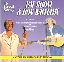 Pat Boone & Don Williams CD 16 Great Songs