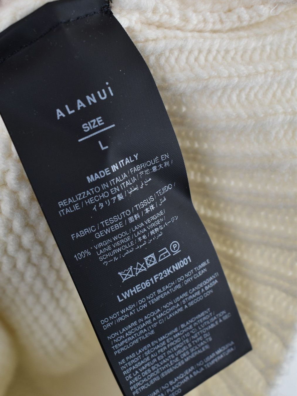Alanui Pulls & Sweat-shirts: Alanui Strickpullover, Gr.L, 100% Wolle – D'occasion à Nürensdorf par 2ND_STORY 6