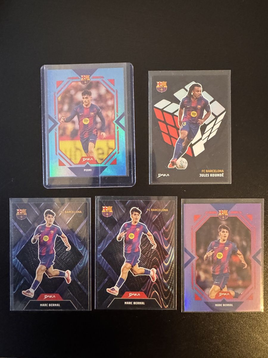 Sammelbilder & Trading cards: Barcelona Daka nummerierte Sammelkarten – Neu (gemäss Beschreibung) aus St. Moritz von PauloM98