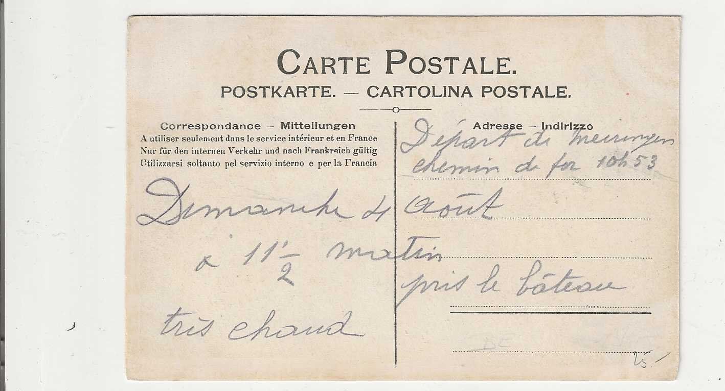 Ansichtskarten: Brienz,  ca 1905 – Gebraucht aus Spiez von Niesen20 1