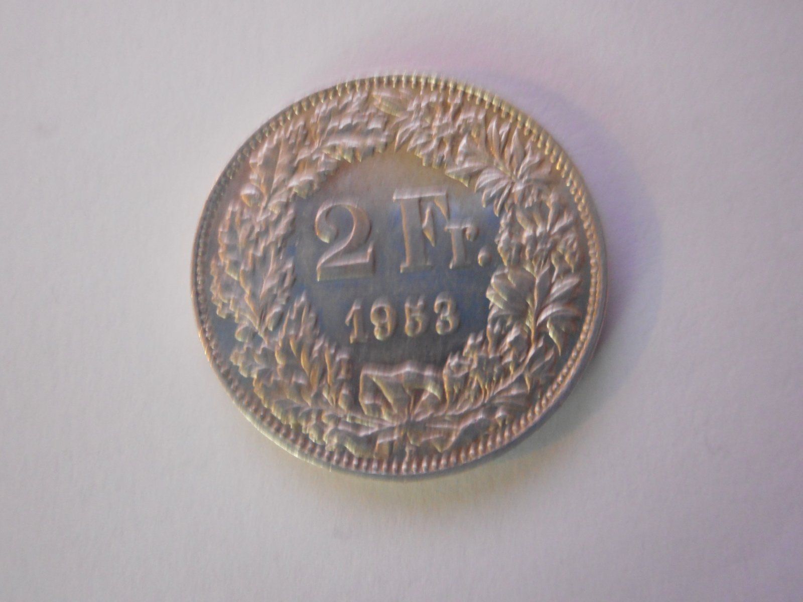 Alle Münzen: 2 Fr. 1953 silber  vorz – Neu (gemäss Beschreibung) aus Kriegstetten von pizlad2010 1